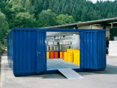 Säbu Überfahrbrücke für Materialcontainer, Traglast 1000 kg Milieu 3 L