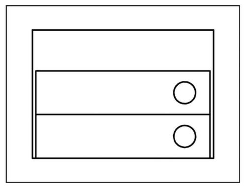 Format Tresorbau Kompakter Brandschutzschrank Technische Zeichnung 1 L