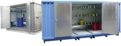 Lacont Lacont Gefahrstoff Container | UDOBÄR Lacont Ladegerät | UDOBÄR