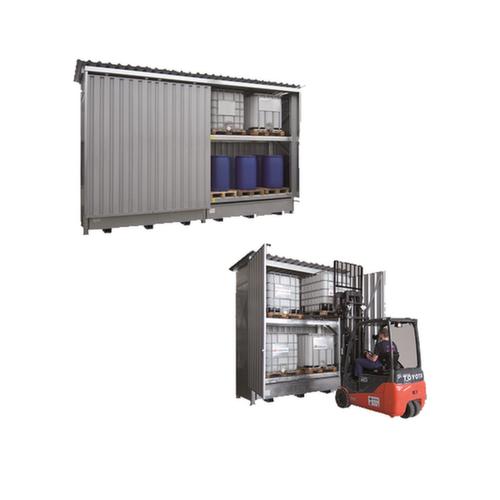 Lacont Lacont Gefahrstoff Container Quick Up mit 2 Lacont Ladegerät | UDOBÄR