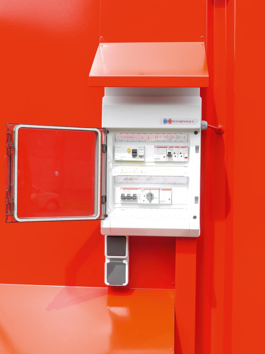 Elektro-Installationspaket ex-geschützt für Gefahrstoff-Container Detail 2 ZOOM