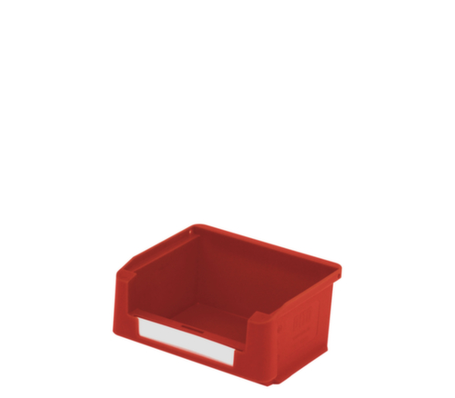 BITO Sichtlagerkasten hoch belastbar, rot, Tiefe 85 mm, Polypropylen