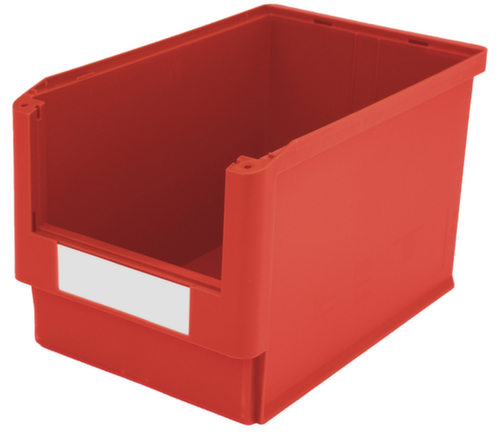 BITO Sichtlagerkasten hoch belastbar, rot, Tiefe 500 mm, Polypropylen