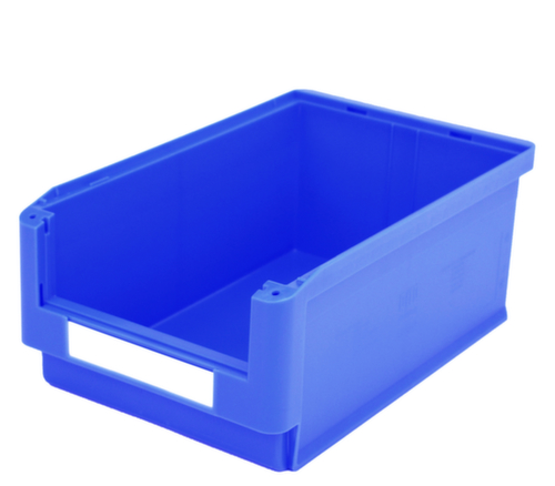 BITO Sichtlagerkasten hoch belastbar, blau, Tiefe 500 mm, Polypropylen