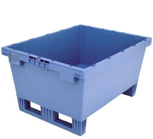 BITO Großvolumen-Mehrwegbehälter mit Rippenboden + Kufen, Inhalt 114 l