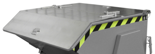 Bauer 2-tlg. Klappdeckel für Kippbehälter