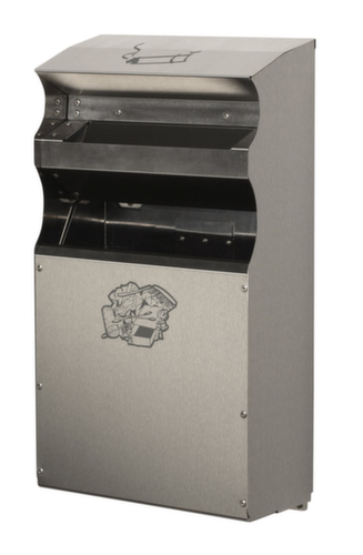 Kombiascher mit Schutzdach