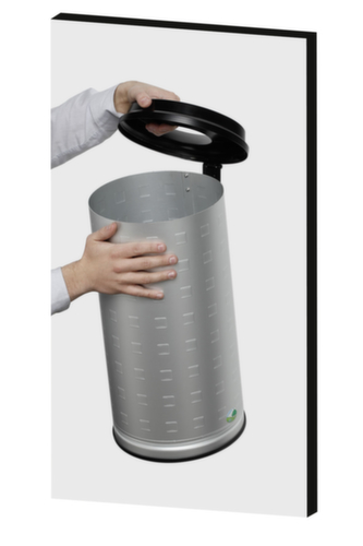 Aluminium-Abfallbehälter