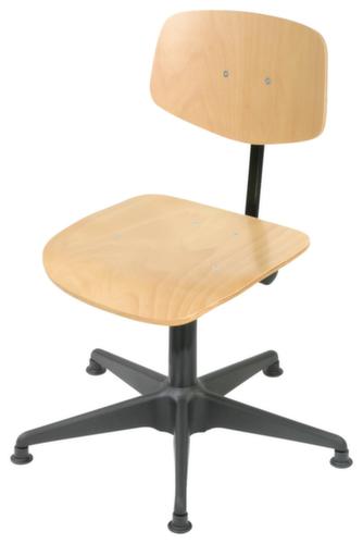 Arbeitsstuhl mit höhenverstellbarer Rückenlehne