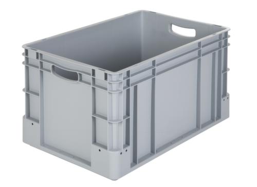 Industrie-Stapelbehälter, grau, Inhalt 60 l