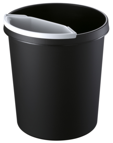 helit Abfalleinsatz für Papierkorb, lichtgrau