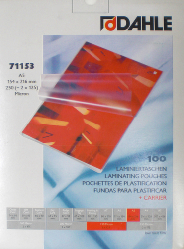 Folientaschen 125 mµ stark