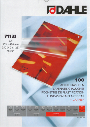 Folientaschen 125 mµ stark