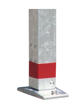 Sperrpfosten mit spitzem Kopf, Höhe 900 mm, zum Aufdübeln