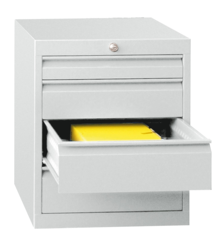 PAVOY Schubladenschrank Basis Plus RAL7035, 4 Schublade(n), RAL7035 Lichtgrau/RAL7035 Lichtgrau