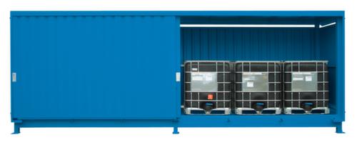 Lacont Gefahrstoff-Regalcontainer für maximal 12 KTC/IBC