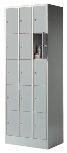 C+P Schließfachschrank Classic, 15 Fächer