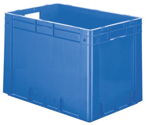 Euronorm-Stapelbehälter, blau, Inhalt 80 l