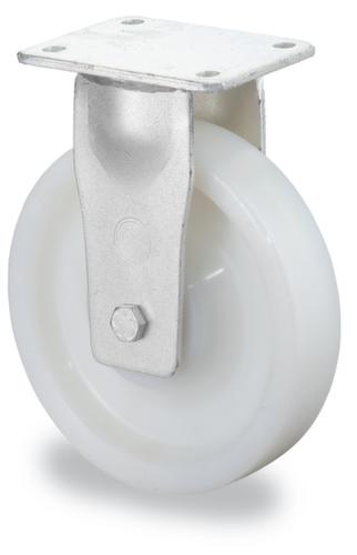 BS-ROLLEN Schwerlast-Bockrolle, Traglast 1200 kg, Kunststoff-Bereifung