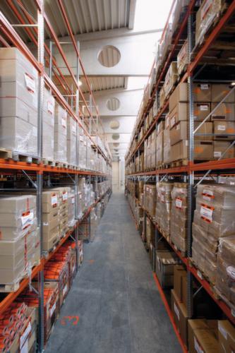 META Palettenregal MULTIPAL für 6 Paletten, 2870 mm breit, 3 Lagerebenen