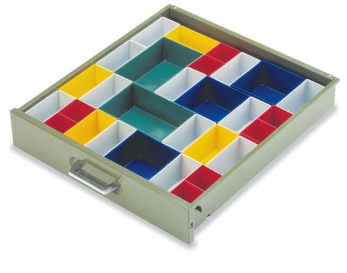 Einsatzkasten, blau, Länge x Breite 108 x 108 mm