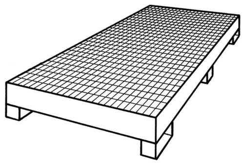Bauer Auffangwanne, für 4 x 200-Liter-Fass