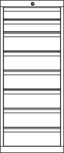 PAVOY Schubladenschrank Basis Plus, 8 Schublade(n)