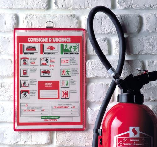 tarifold Aushangtasche tview, DIN A5, Rahmen mit Metallöse