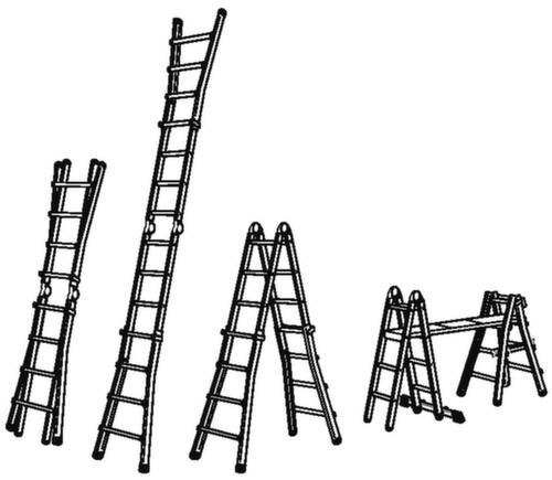 MUNK Mehrzweck-Teleskopleiter