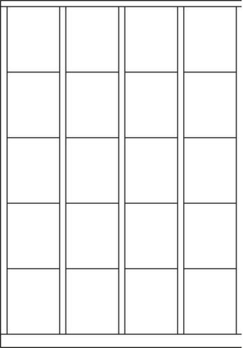 PAVOY Schließfachschrank Basis, 20 Fächer