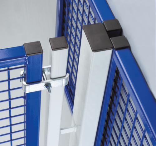 Eck-Aufsatzelement für Trennwandsystem, Breite 480 / 480 mm