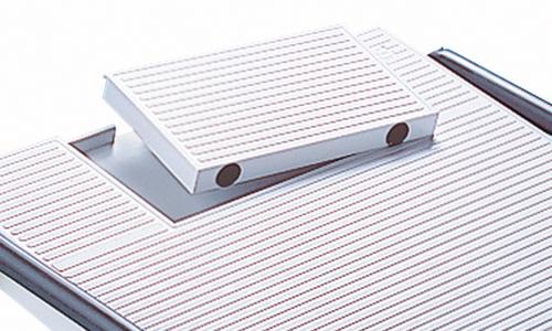 WEDO Neigbare Fußstütze Relax mit Aussparung für Fußschalter