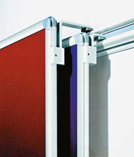 Whiteboard für Wandschienen-System, Höhe x Breite 900 x 1200 mm