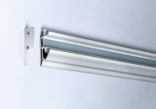 Whiteboard für Wandschienen-System, Höhe x Breite 900 x 1200 mm