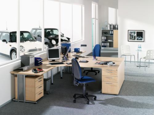 Rollcontainer Terra Nova mit HR-Auszug, 2 Schublade(n), Ahorn/Ahorn