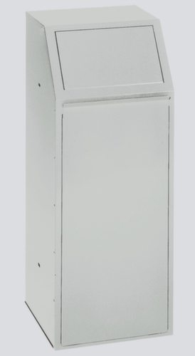 VAR Wertstoffsammler P 80, 68 l, RAL7035 Lichtgrau, Deckel RAL7035 Lichtgrau