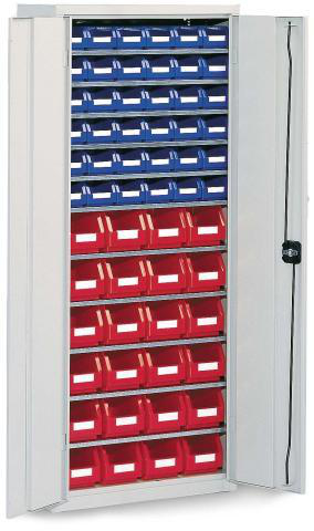 Kappes Magazinschrank mit Sichtlagerkästen