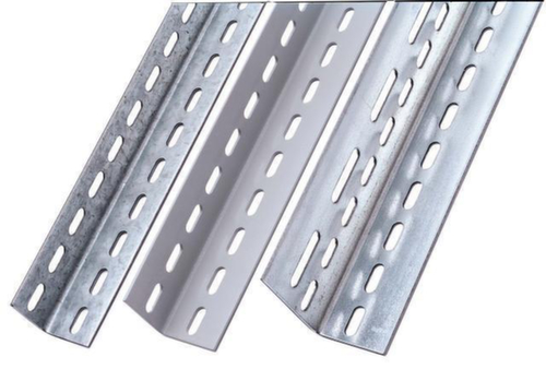 META Lagerregal Selbstbauprofil, Länge 2 m, mit korrosionsschützender Zinkbeschichtung