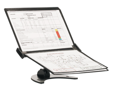 tarifold Drehbares Sichttafel-System, mit 10 Sichttafeln in DIN A4