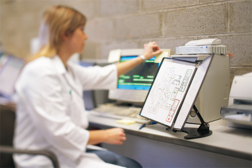 tarifold Drehbares Sichttafel-System, mit 10 Sichttafeln in DIN A4