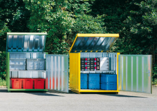 Säbu Magazinbox mit hochklappbarem Dach