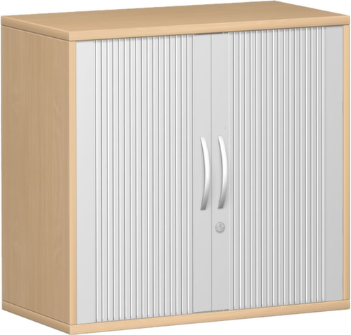 Gera Querrollladenschrank Milano, 2 Ordnerhöhen, Buche/Buche