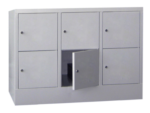 PAVOY Schließfachschrank Basis, 6 Fächer