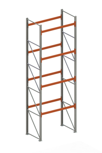 META Palettenregal MULTIPAL für 10 Paletten, 1825 mm breit, 5 Lagerebenen