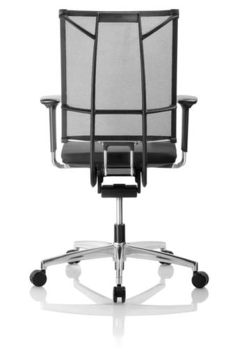 Grammer Office Bürodrehstuhl Sail mit Glide-Tech-Mechanik, Netzrückenlehne, schwarz