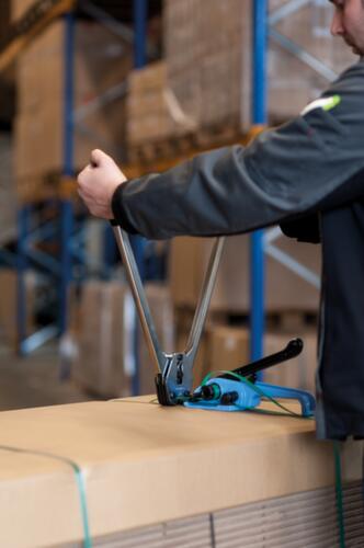 Umreifungsset Starter mit Polyester-Band, Bandbreite 13 mm