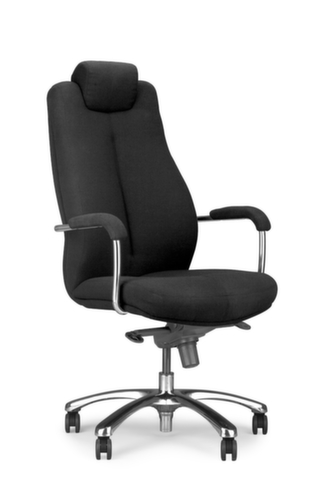 Nowy Styl Schwerlast-Drehstuhl Sonata, Bezug Stoff, schwarz