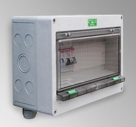 Lacont Gefahrstoff-Container fertig montiert