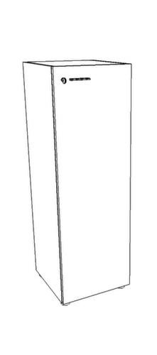 Quadrifoglio Flügeltürenschrank T45 mit Flügeltür, 3 Ordnerhöhen, weiß/weiß