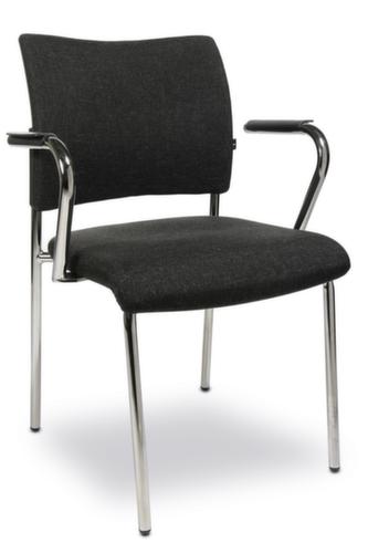 Topstar Besucherstuhl mit gepolstertem Sitz